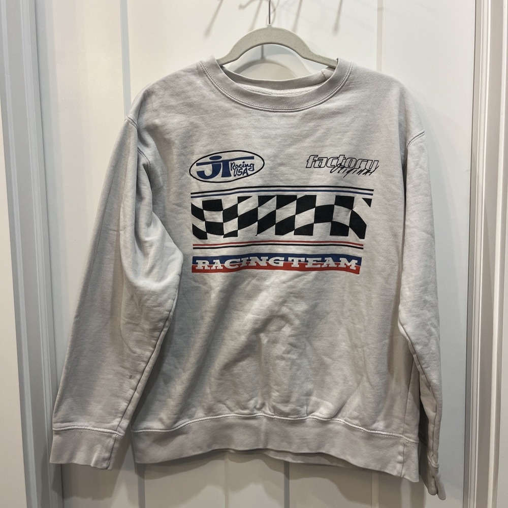 Honda JT Racing USA Men's Long Sleeve‎ Graphic Sweatshirt Size Large